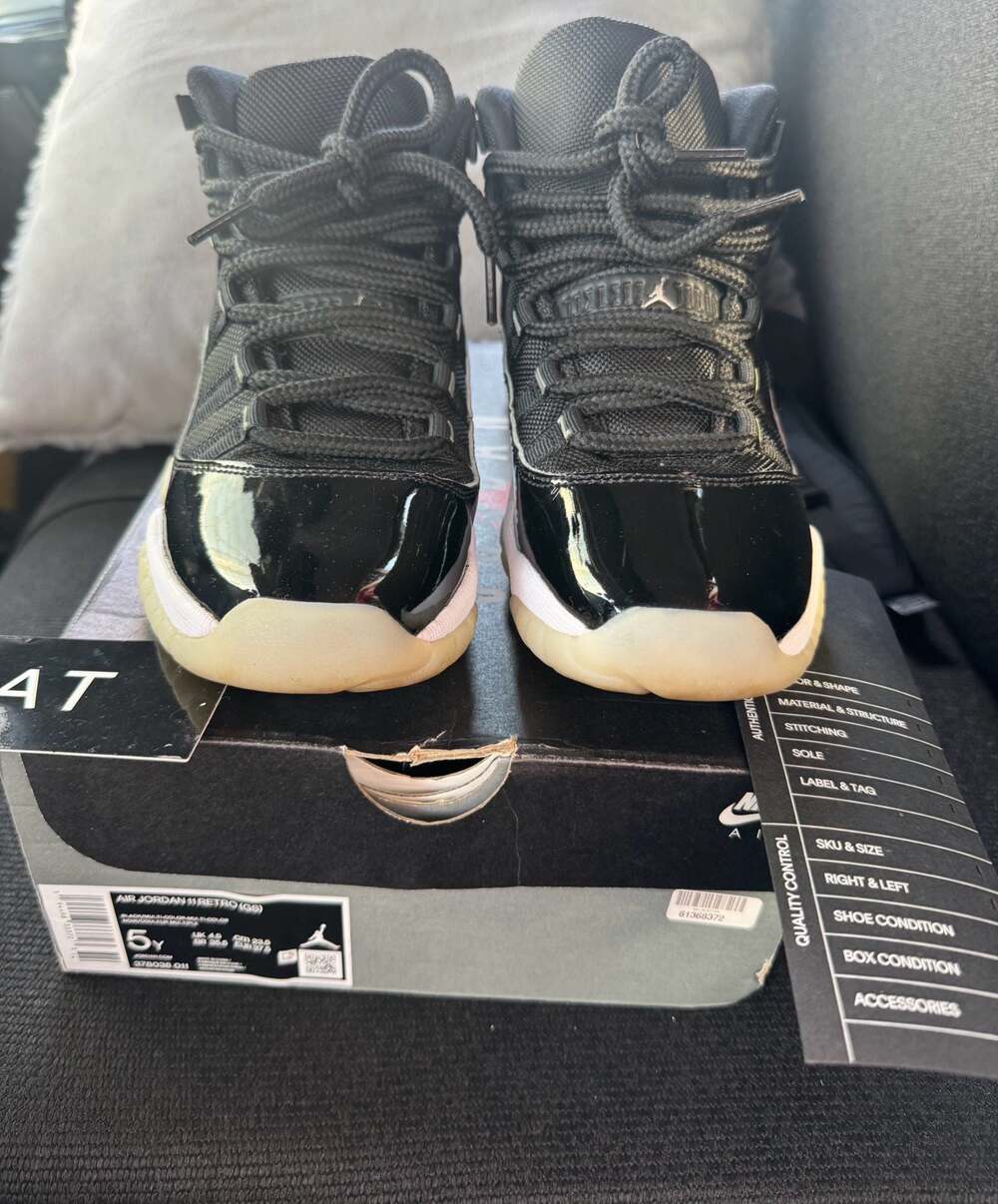 Air Jordan 11 Retro Jubilee 25th Anniversary GS Basketball Shoes